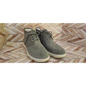 Men Sorel Dove Gray Suede Explorer Drift Waterproof Chukka Boot Size 9 NM4807